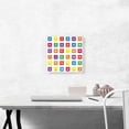 thumbnail image 2 of ARTCANVAS Kids Colorful Animal Square Full Alphabet Canvas Art Print - Size: 12" x 12" (1.50" Deep), 2 of 9