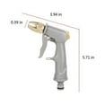 thumbnail image 3 of Pistola rociadora de agua a alta presión, boquilla para manguera de lavado de autos, suministros de jardinería, aspersores de riego, herramientas de limpieza, pistola de agua (pistola de agua), 3 of 7