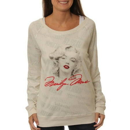 Juniors' Raglan Reversible Sweatshirt