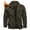 Army Green, variant on YUCOLEN Men's Winter Thick Fleece Lined Warm Jacket Casual Trucker Work Coat with Multi Pockets Zip Khaki L