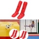 thumbnail image 5 of Espinilleras de MMA, protección de empeine de piernas, equipo de protección de boxeo de karate muay thai, almohadillas de taekwondo para tobillo y pie Enlace rojo S Sunnimix equipo de espinilleras, 5 of 7