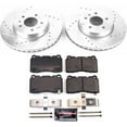 thumbnail image 3 of PowerStop Front Z23 Evolution Sport Carbon-Fiber Ceramic Brake Pad and Drilled & Slotted Rotor Kit Fits: CADILLAC Select Models K6389, 3 of 10