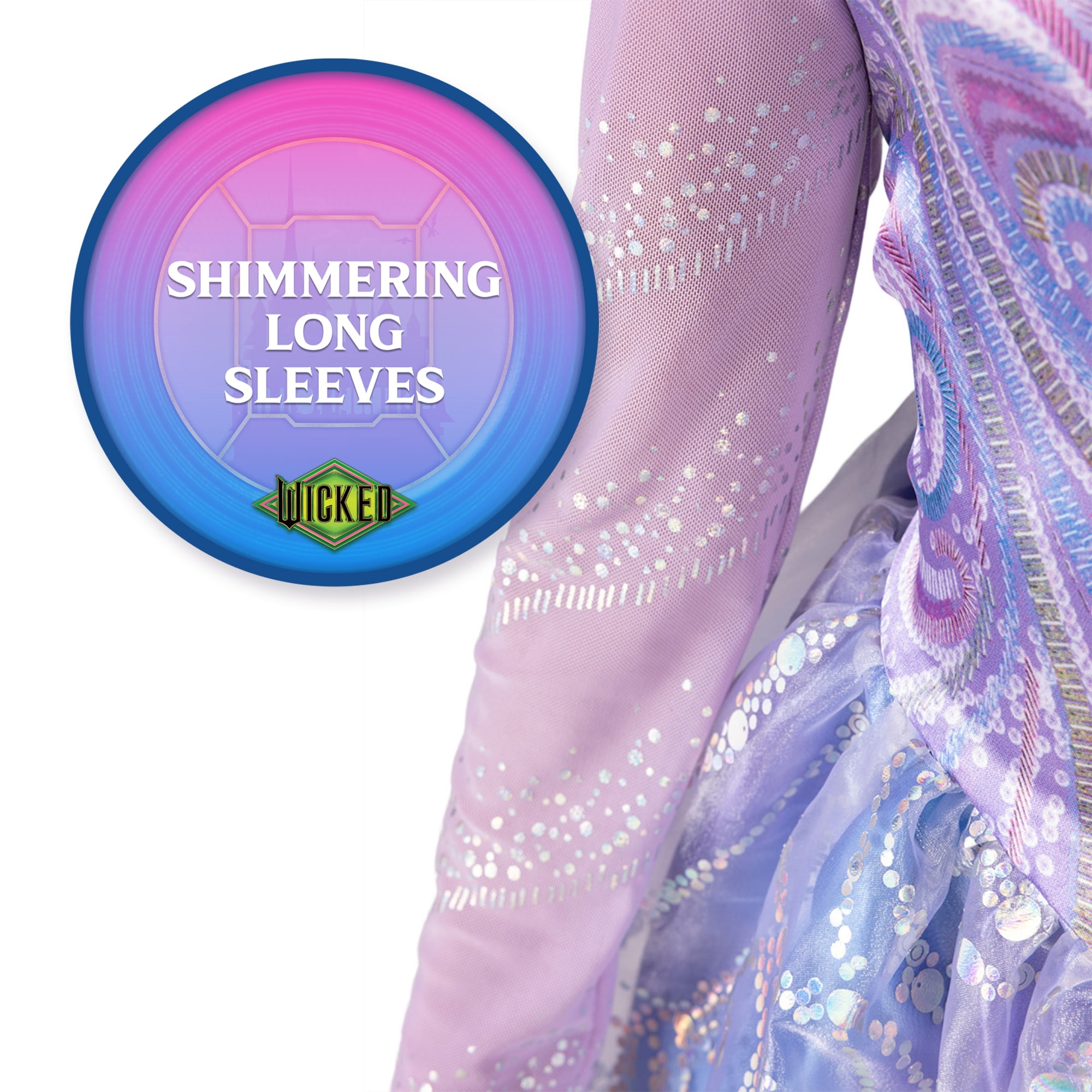 Wicked Glinda Butterfly Dress for Girls Ages 4-6