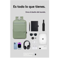 thumbnail image 3 of Mochilas De Ocio Empresarial Impermeables De Gran Capacidad color verde, 3 of 5