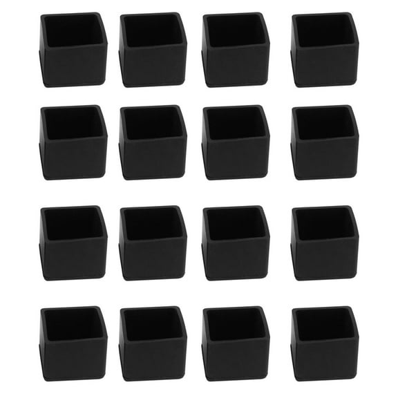 REGALWOVEN Desk Chair Leg Caps End Tip Home Furniture Protector 16Pcs 1"x1"