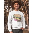 thumbnail image 2 of Burguer American Classic Sweatshirt Men -GoatDeals Designs, Male Large, 2 of 4