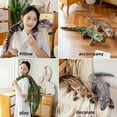 thumbnail image 5 of Realistic Crocodile Stuffed Animal Plushies Lifelike Animal Plush Toys Simulation Animals Super Soft Stuffed Toy, 5 of 6