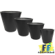 thumbnail image 2 of Maceta de Fibra de Vidrio FibraFormas Mod. Glass Grande Chocolate, 2 of 5