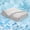 Gra, variant on Double Sided Cooling Comforter Light Blue Geometric Heat Absorb Breathable Soft Fluffy Summer Quilt Washable All Season Night Sweat Relief Cool Bedding for Hot Sleepers Contemporary Night Comfort