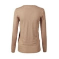 thumbnail image 4 of Made by Olivia Women's Classic Button Down Long Sleeve V-Neck Soft Knit Sweater Cardigan, 4 of 7