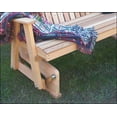 thumbnail image 3 of 6' Red Cedar Blue Mountain Fanback Glider, 3 of 3