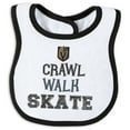 thumbnail image 4 of Newborn & Infant WEAR by Erin Andrews Vegas Golden Knights Sleep and Play Sleeper Set with Bib, 4 of 4