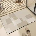 thumbnail image 5 of Diatomite Absorbent Bathroom Door Mat | Non Slip Microfiber Floor Rug - Quick Drying | Multicolor Heavy Density | TP Rubber Backing | 40x60cm | Versatile Household Use, 5 of 6