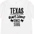 thumbnail image 4 of Inktastic Texas Awesome Since 1895 Boys or Girls Long Sleeve Toddler T-Shirt, 4 of 5