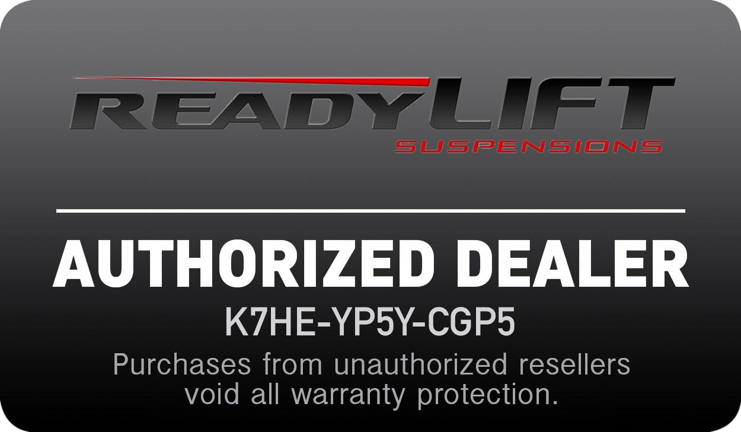 ReadyLift Suspension 11-15 GM 2500 Ball Joint Replacement For 4in SST Lift Kit Fits select: 2011-2019 CHEVROLET SILVERADO, 2011-2019 GMC SIERRA