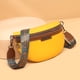 thumbnail image 5 of Riñoneras De Cuero Bolsa de cintura de cuero de PU Diseñador de paquete de pecho femenino de moda para ir de compras (caqui) Sywqhk Para Estrenar, 5 of 7