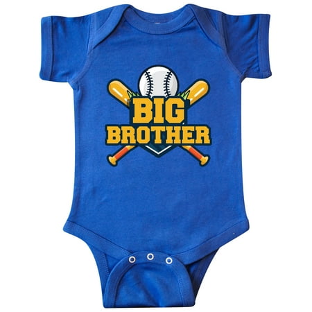 

Inktastic Big Brother Baseball Gift Baby Boy Bodysuit