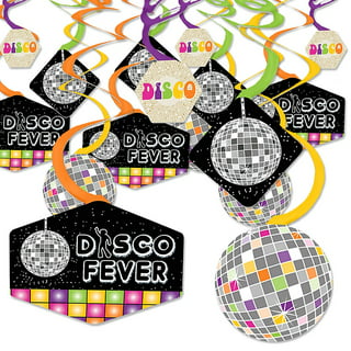 24 Pieces Disco Party Gift Treat Bags Disco Ball Silver Foil Party Favor  Paper Bags with Handles for 70s 80s Disco Dance Party Decorations Wedding  Bachelorette Party Supplies (Black) : : Home