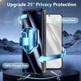 thumbnail image 2 of Protector de pantalla de privacidad WYQLTD, paquete de 2 unidades para Samsung Galaxy S25, 2 of 7