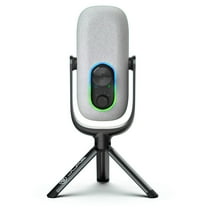 JLab JBuds Talk Wired Condenser, Dynamic Microphone for Studio, Podcasting, Gaming, Recording, White