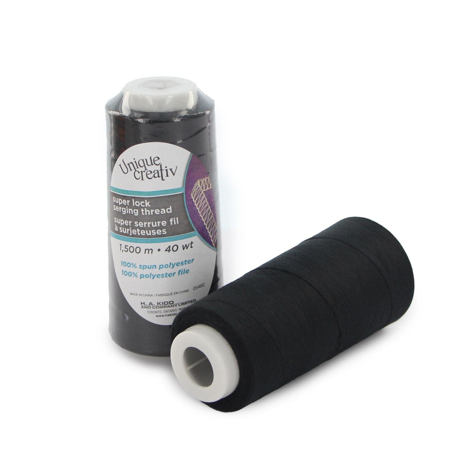 UNIQUE CREATIV TRULOCK Serging Thread — 100% Polyester, 40 wt