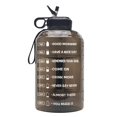 thumbnail image 1 of Hidratación de botella de agua grande de 3,78 l con recordatorio de marcador de tiempo motivacional BANYUO Hogar, 1 of 1