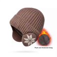 thumbnail image 5 of Winter Hat with Ear Flaps - Windproof & Warm Knitted Beanie for Boys & Girls | Soft Acrylic & Arctic Wool Lining | Cold Resistant to -15°C | Ideal for Skiing & Outdoor Activities, 5 of 5