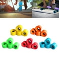 thumbnail image 2 of ZPAQI 4Pcs 78A Roller Skating Skateboards Wheel Soft Cruiser Wheels with Bearings, 2 of 12
