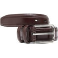 thumbnail image 3 of Men's Belt Big & Tall 56"-80" Embroidered Genuine Leather Extra Long Belt with Tail Reinforced Strap for Casual Work Jean, 3 of 7