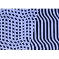thumbnail image 1 of Ahgly Company Indoor Rectangle Abstract Blue Contemporary Area Rugs, 4' x 6', 1 of 4