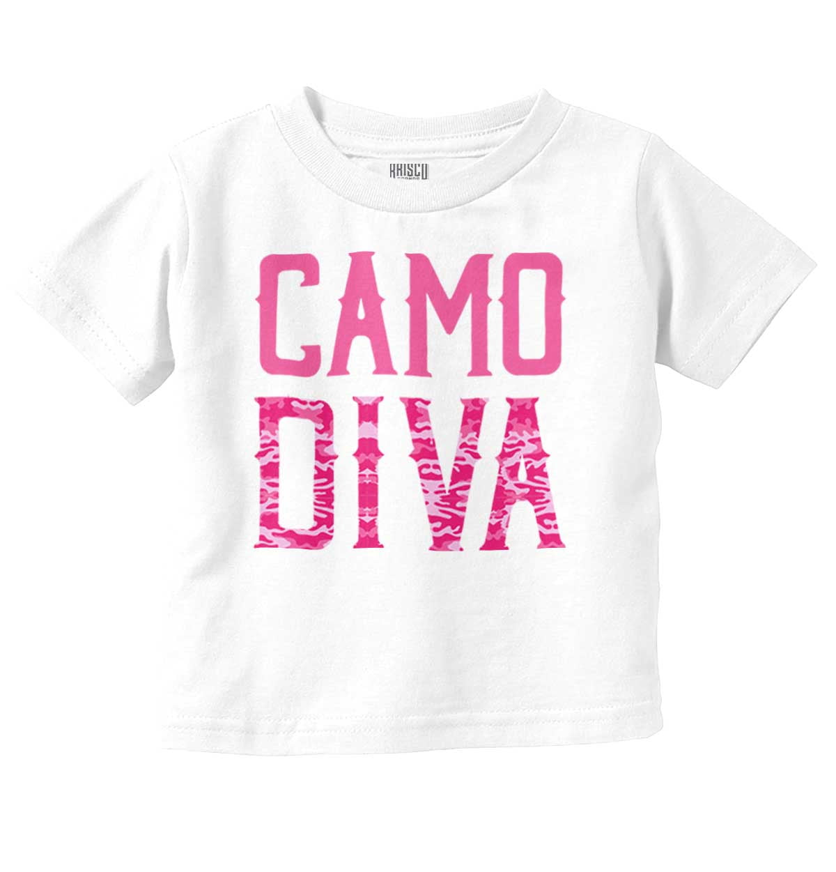 Camo Diva Cute Girly Hunting Season Youth T Shirt Tee Girls Infant