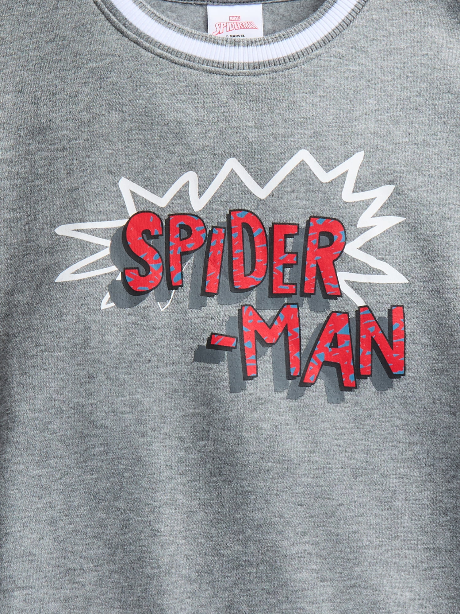 Spider-Man Boys Crewneck Sweatshirt and Jogger Pants Set, 2 Piece, Sizes 4-16