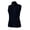 Navy/Black, variant on Apparel 5603 Women's Ridgeline Fleece Vest-Black-XL