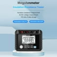 thumbnail image 2 of MESTEK Mestek Digital Insulation Resistance Tester with Backlit LCD – Multifunctional Megohmmeter for DC/AC Voltage, Polarization Index, and Absorption Ratio Measurements – Ideal for Electrical, 2 of 7
