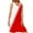 Red A, variant on QLEICOM Womens Summer Color Block Print Sleeveless Sundress Casual Loose Swing T-Shirt Dress Tank Dress Hot Pink A L, US Size:8