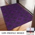 thumbnail image 3 of Purple Black Ornament Eye Pattern Door Rugs,Washable Non Slip Door Mats Indoor,Decorative Door Mats,Entry Mat Indoor for Entrance,Bedroom,Kitchen,Bathroom,20"x32", 3 of 6