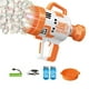 thumbnail image 1 of Máquina de burbujas Pistola de burbujas automática de 108 agujeros con luz colorida Soplador de burbujas eléctrico para niños Actividad de fiesta al aire libre de verano Regalo de cumpleaños, 1 of 10
