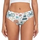 thumbnail image 1 of Fotbe Eiffel Tower Calzones Estampados para Mujer – Ropa Interior de Algodón, Cómoda, Suave y Elástica-Large, 1 of 6