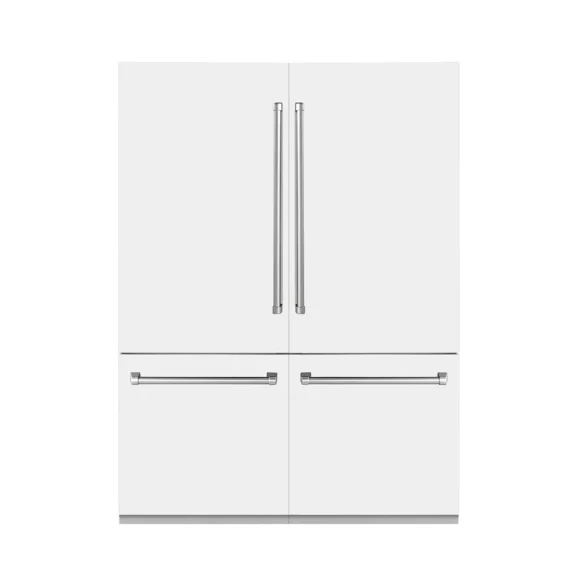 ZLINE KITCHEN AND BATH RBIVWM60 french door built in refrigerator