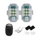 thumbnail image 1 of Luz estroboscópica LED, luz intermitente de emergencia USB con control remoto, luz para bicicleta 2 luces, 1 of 9