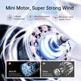 thumbnail image 3 of Ventilador de mano JISULIFE Life9 Turbo 5000 mAh recargable por USB, 3 of 7