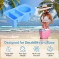 thumbnail image 6 of 1 Pcs Bogg Bag Organizer Insert Topper Tray Accessory Cup Holder & Divider Organizer For Bogg Bags,Blue, 6 of 6