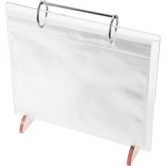 FRCOLOR  Desktop Photo Album Stand Reusable Menu Stand Tabletop Sign Standing Desk Calendar Holder