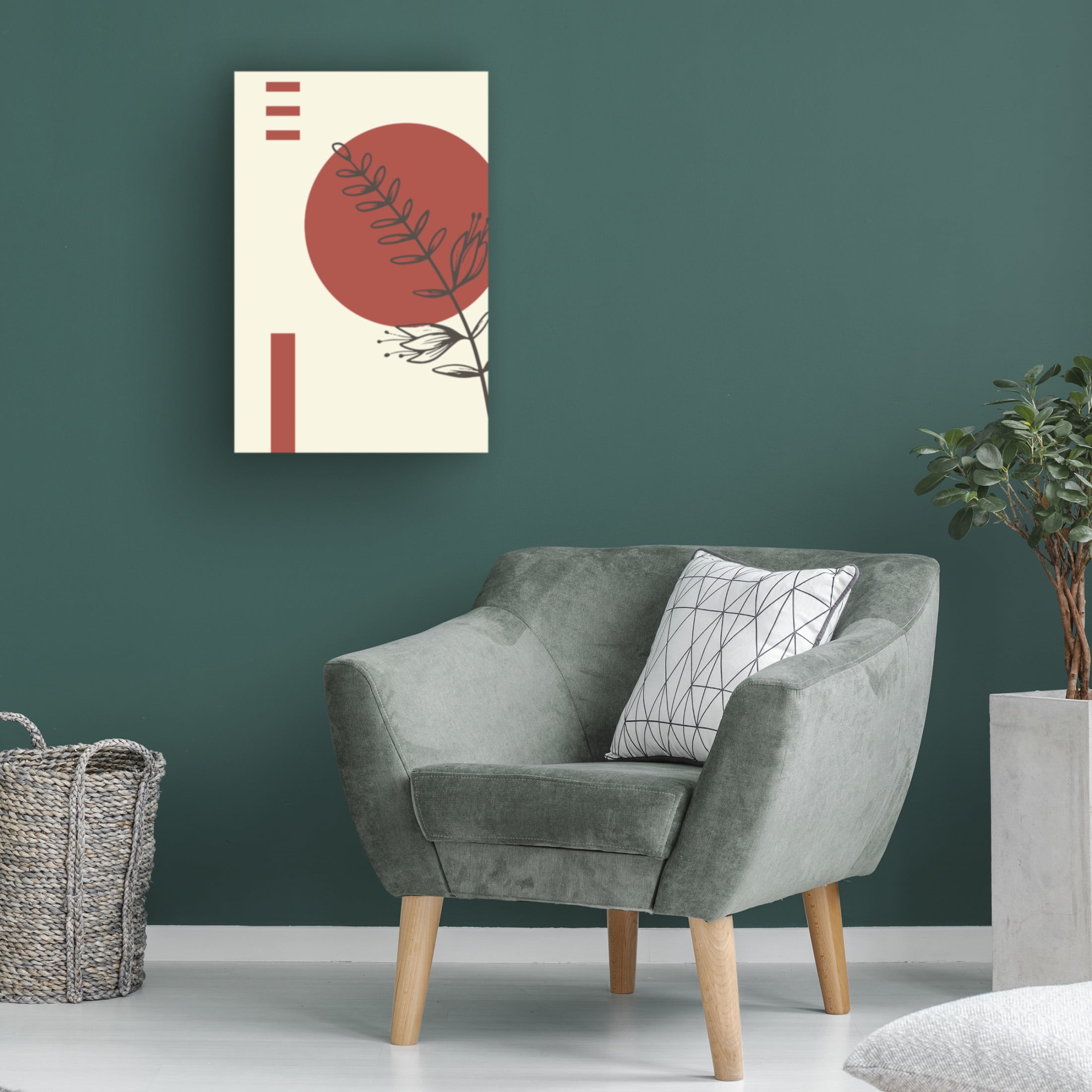 Trademark Fine Art jay stanley Boho Botanicals 1 Canvas Wall Art