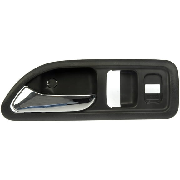 Dorman 81084 Front Driver Side Interior Door Handle for Specific Honda Models, Chrome Lever; Gray Housing