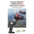 thumbnail image 4 of Remote Control Boat, 1:72 Remote Control Boat for Pool & Lake, 2.4GHz Remote Control Tugboat for Adults & Kids, 4 of 5