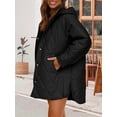 thumbnail image 5 of Long Jackets for Female Fashion Winter Coat for Women Business Casual Diamond Quilted Hooded Black M, 5 of 7