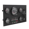 thumbnail image 1 of Multifunction Switch Panel, 5 Guages RV Control Panel Water Temp Voltage  For Truck For Yacht, 1 of 8