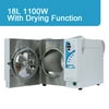 18L Dental Autoclave Sterilizer Drying Function Automatic Steam Sterilization