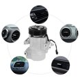 thumbnail image 3 of Air Conditioner Compressor A/C Compressor For Ford Expedition 5.4L 2007-2014 Ford F-150 4.6L 2007-2010, 3 of 22